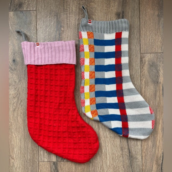 LEGO x Target Stocking Set of 2 Holiday Knit Collector - Picture 2 of 16
